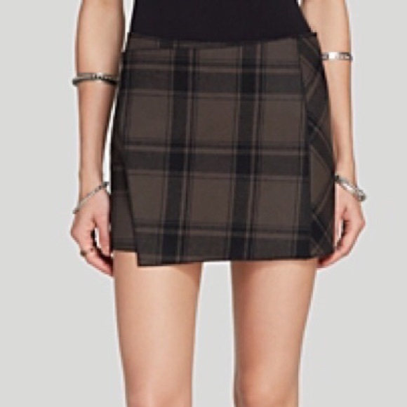 Free People Dresses & Skirts - Free People plaid mini skirt